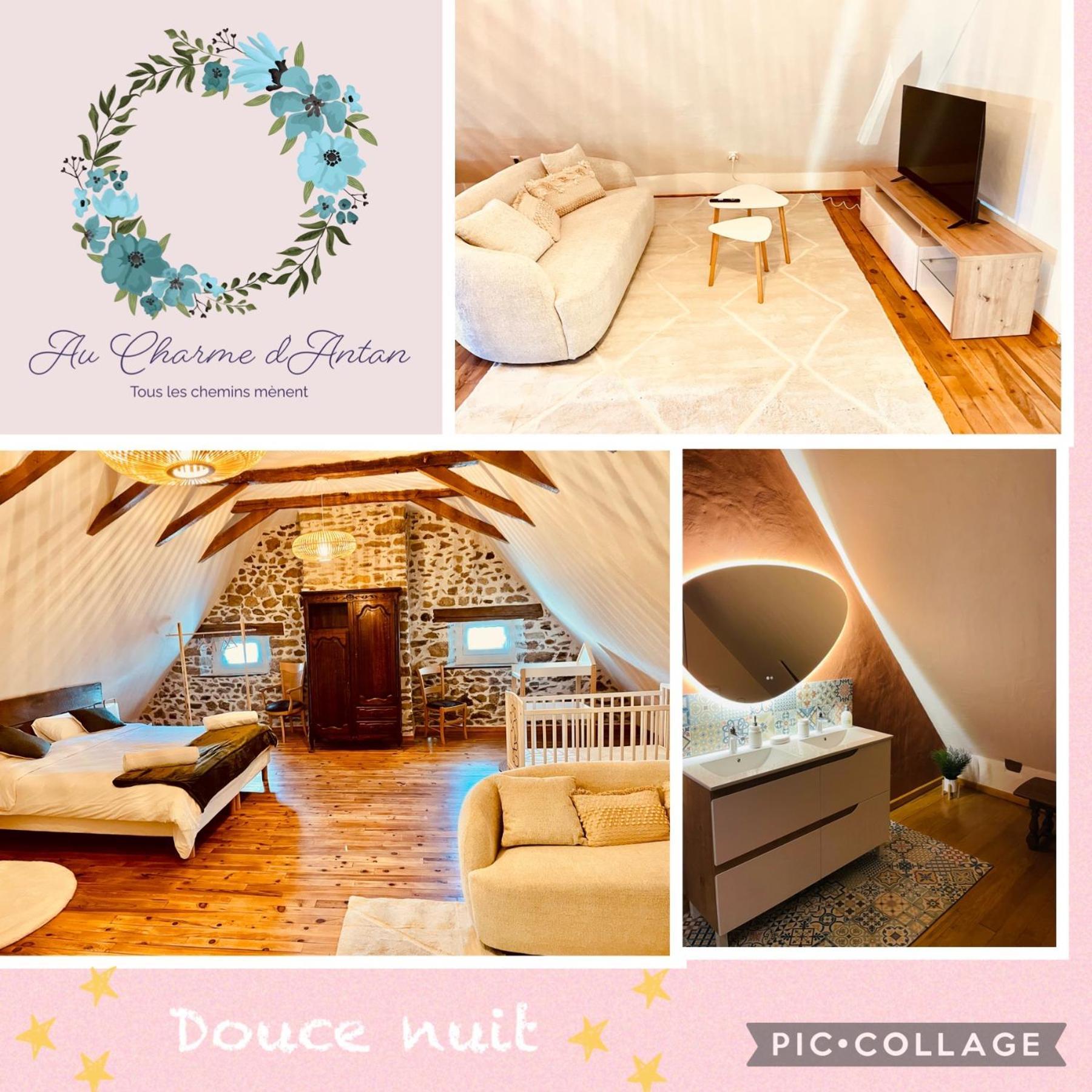 Au Charme D Antan Thalamy Villa Dış mekan fotoğraf